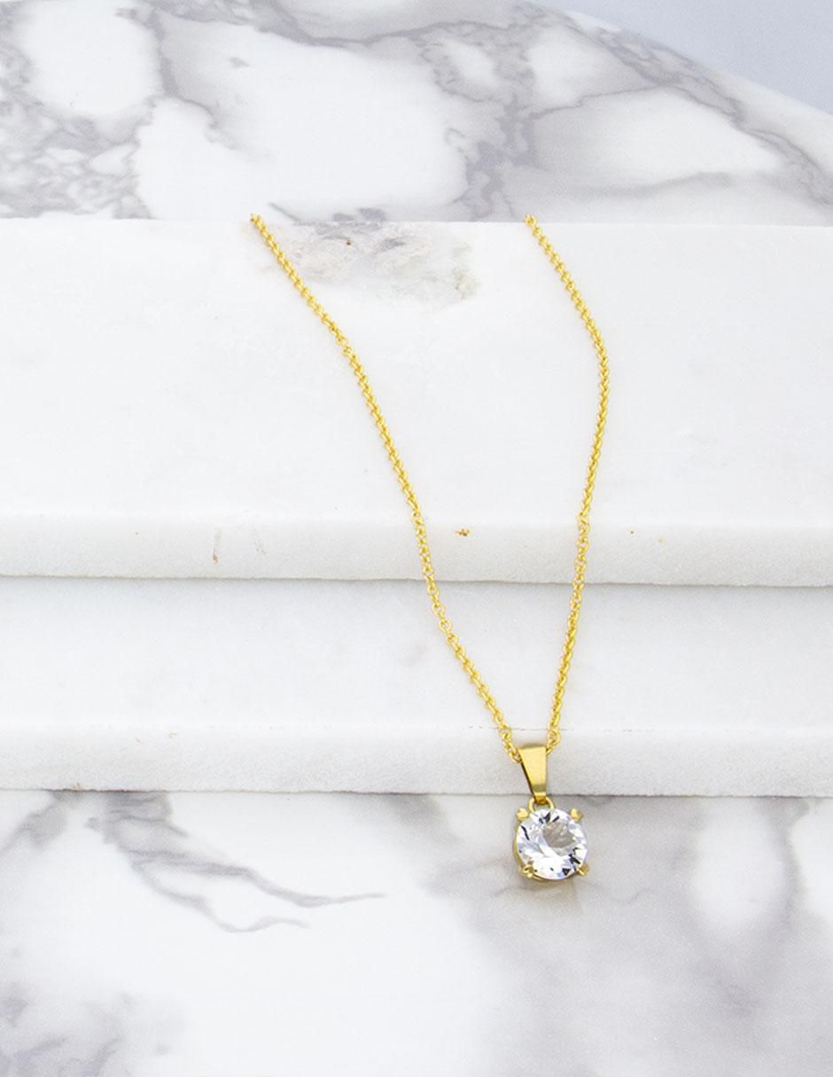 Collar y dije Ortiz Espinosa cristal