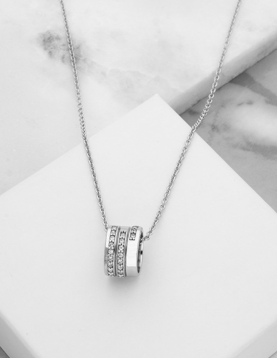 Dije redonda cristal 4