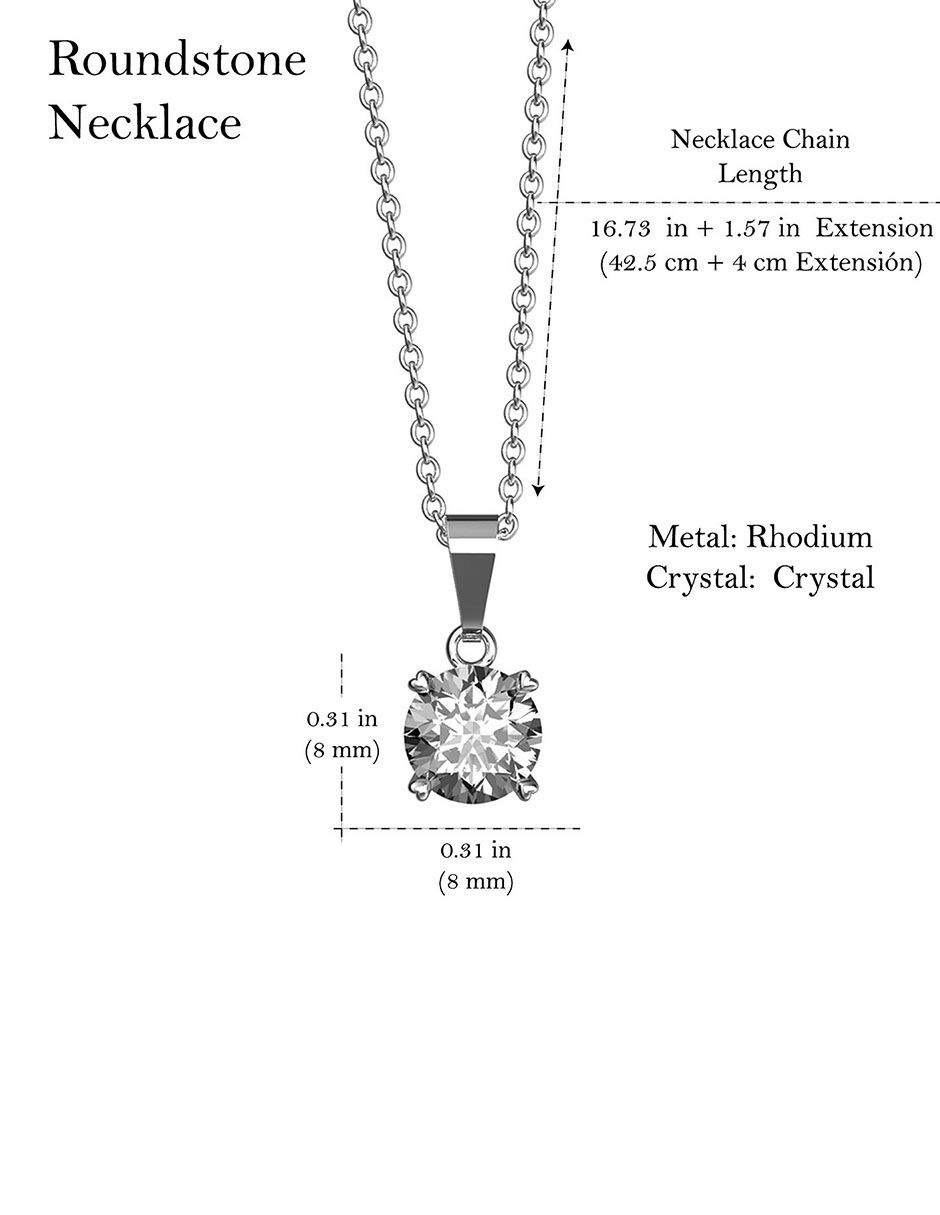 Dije redonda cristal 3