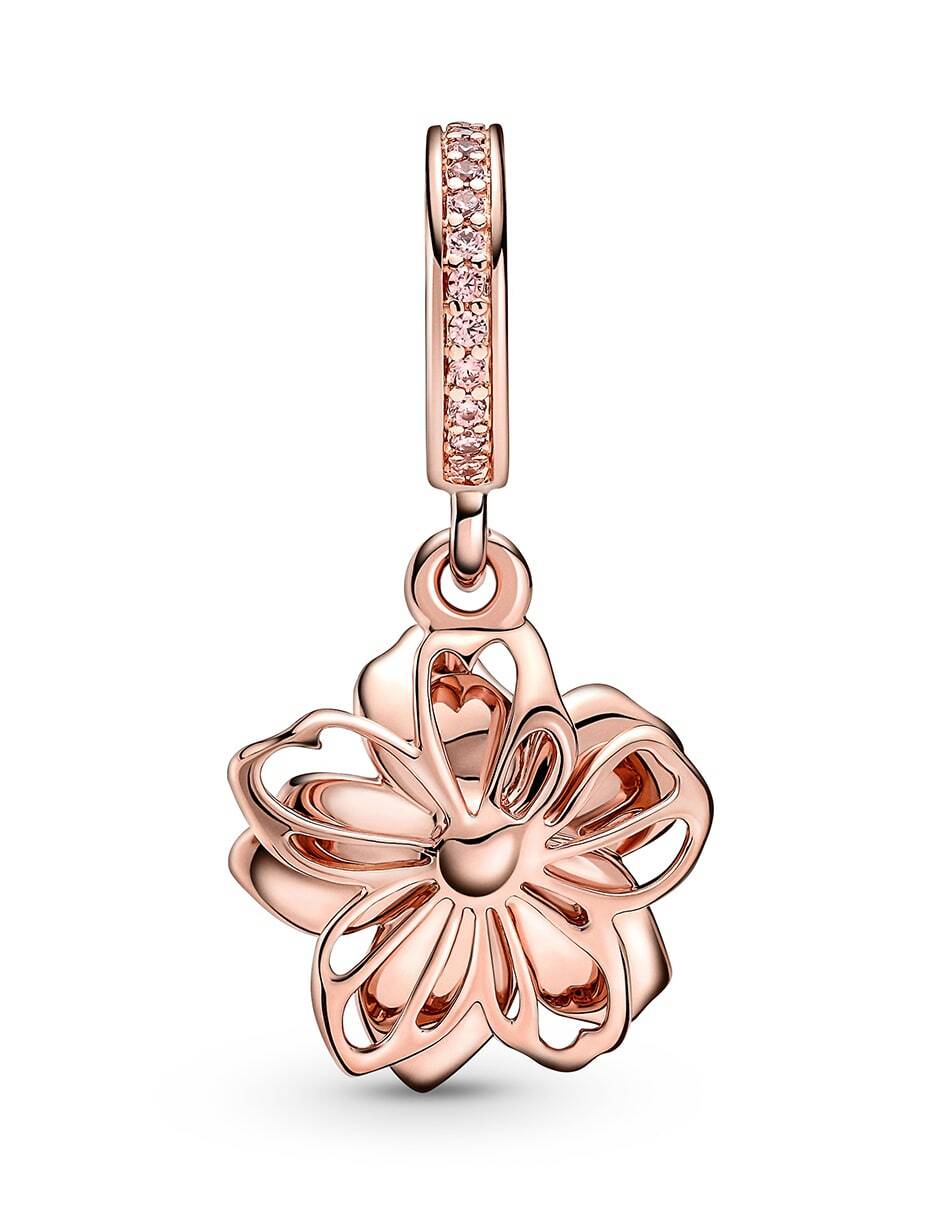 Charm de flor moments de plata P 925 4