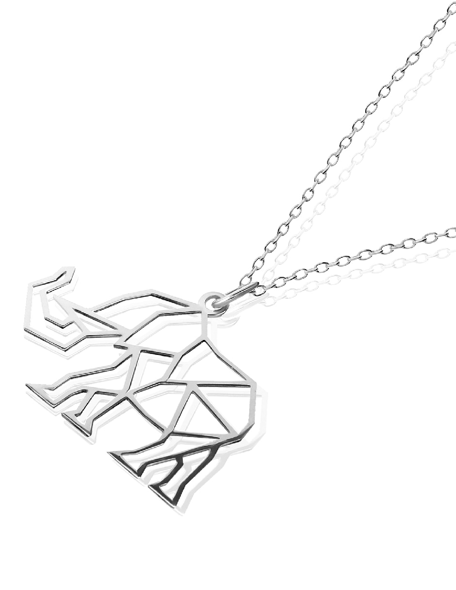 Dije de elefante de plata 2