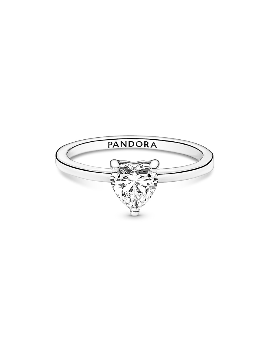 Anillo de corazón Timeless P 925 de plata zirconia cúbica pulido 2