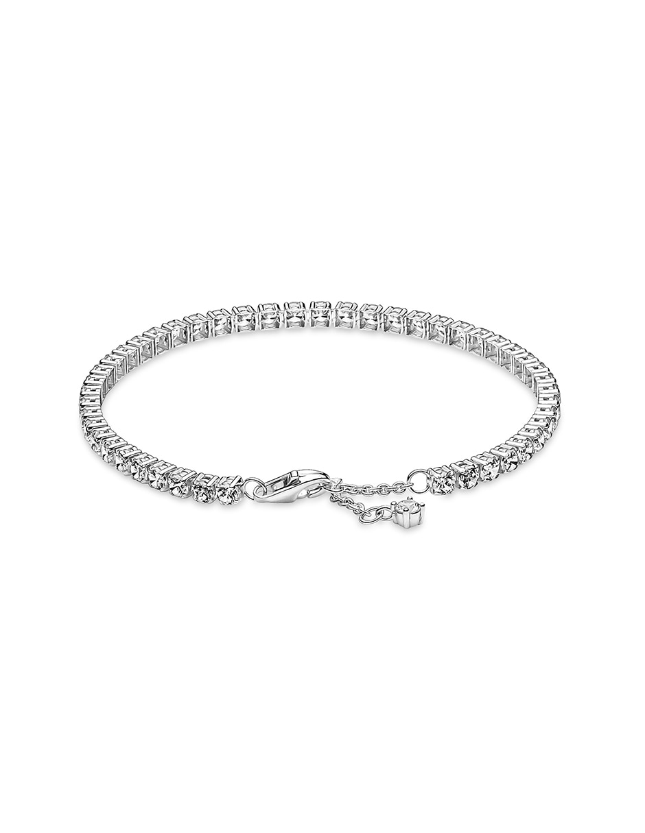 Brazalete de plata P 925 con acabado pulido 2