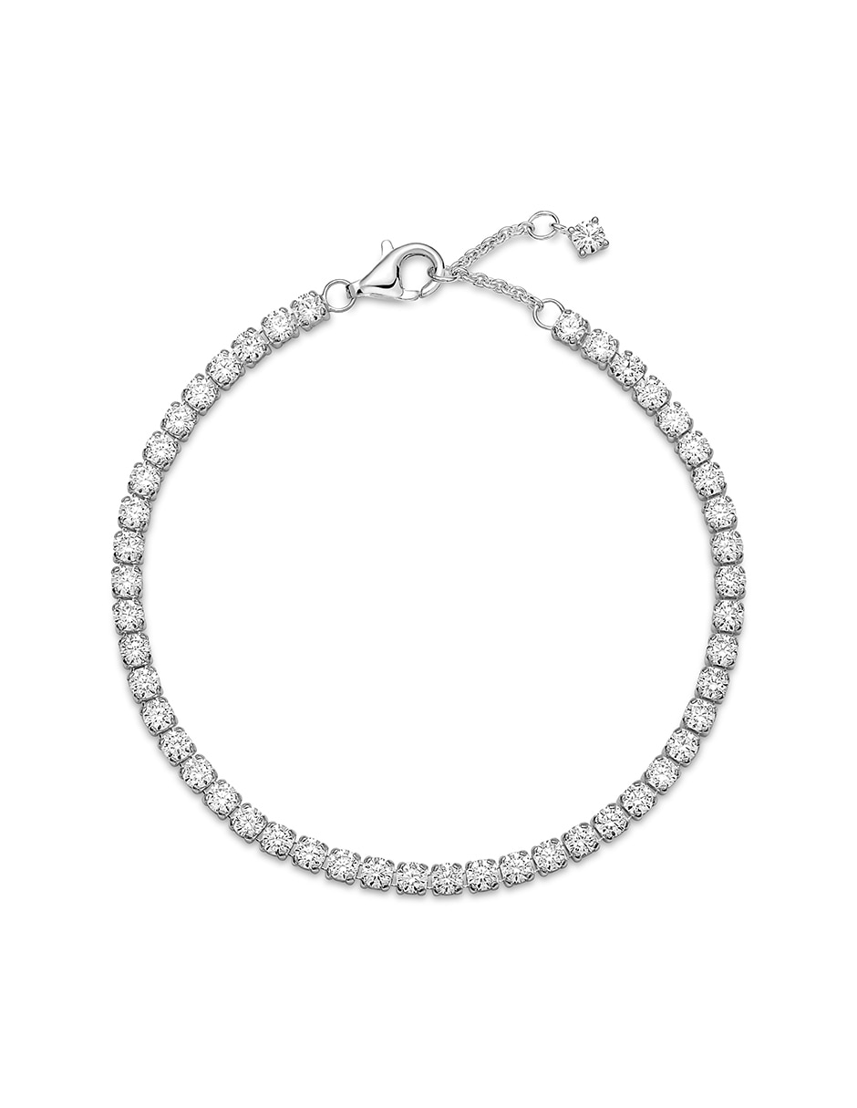 Brazalete de plata P 925 con acabado pulido 3