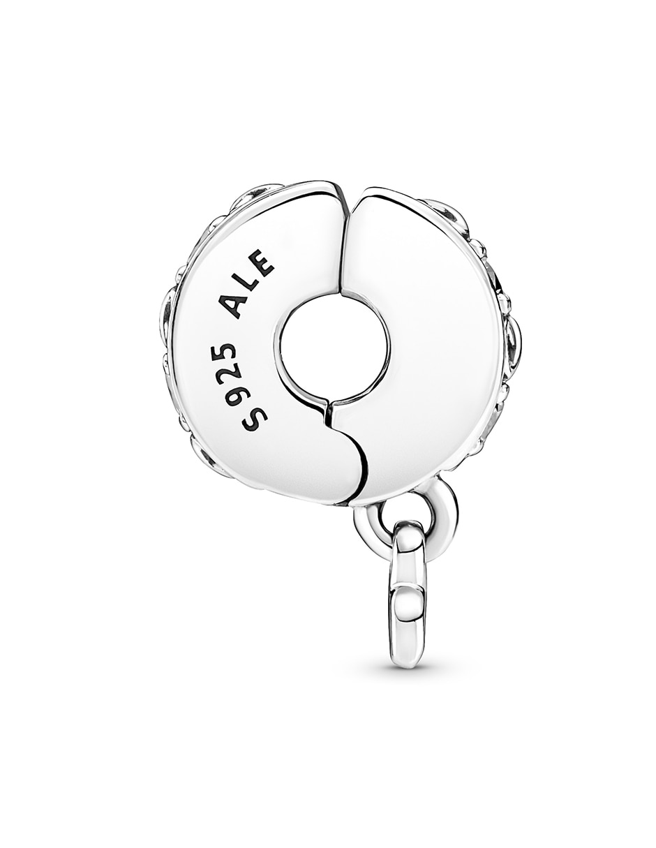 Charm de infinito moments de plata P 925 zirconia cúbica 3