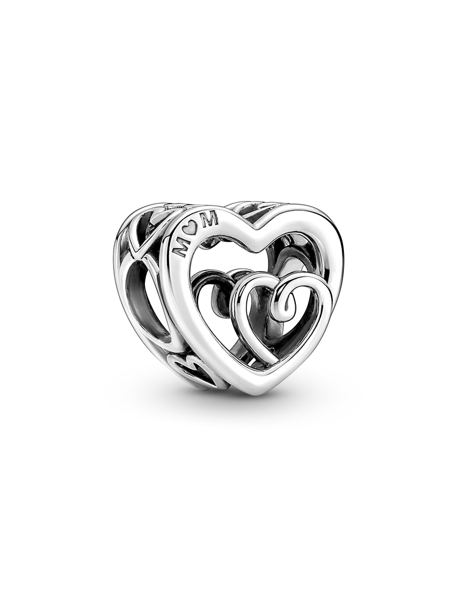 Charm de corazón moments de plata P 925