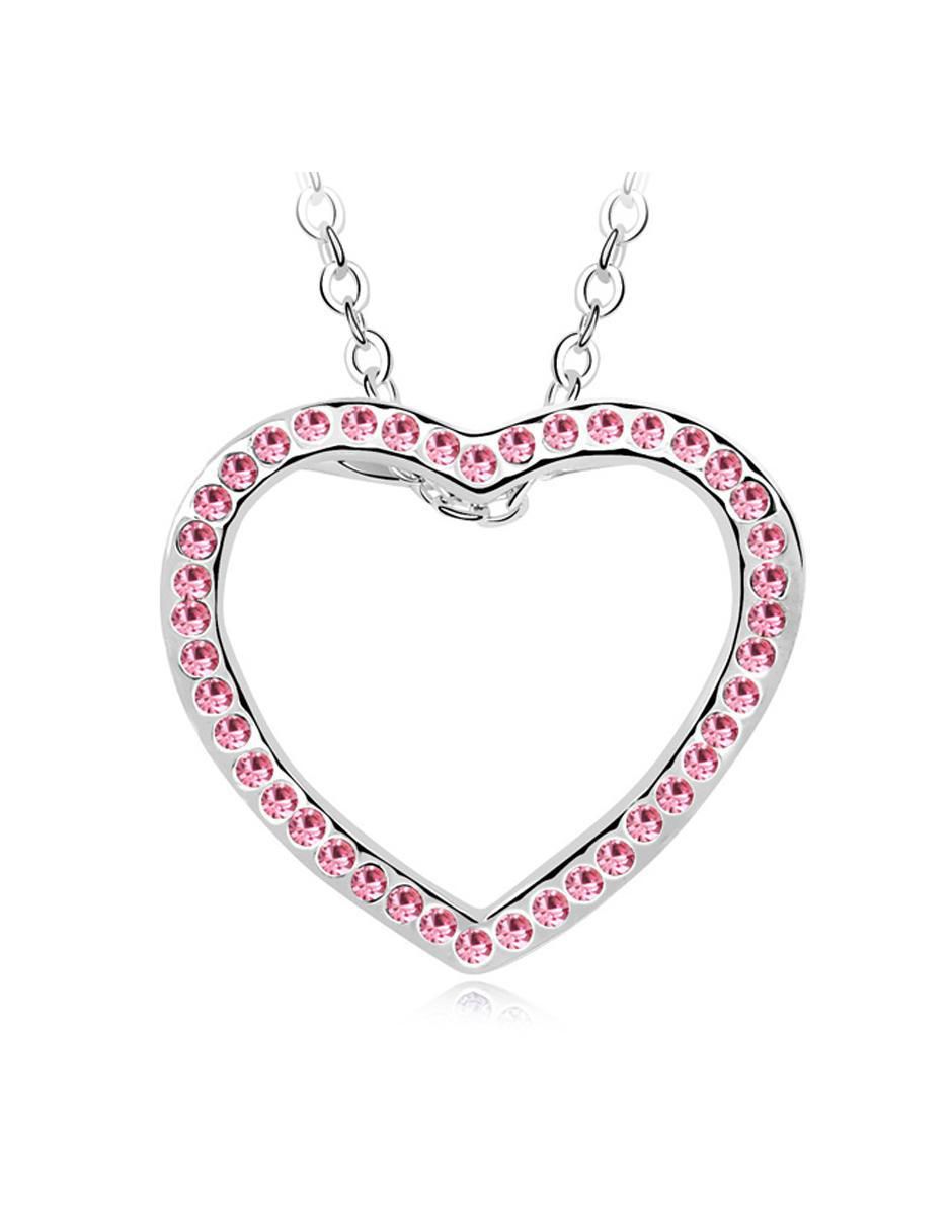 Dije de corazón cristal