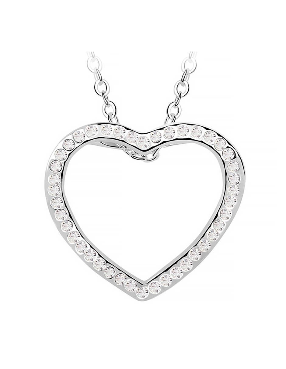 Dije de corazón cristal Dije de corazón cristal
