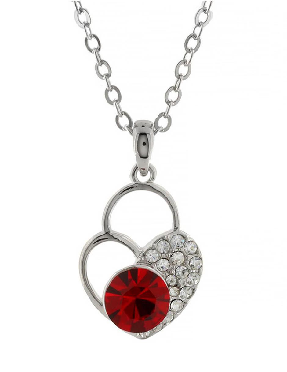 Dije de corazón cristal