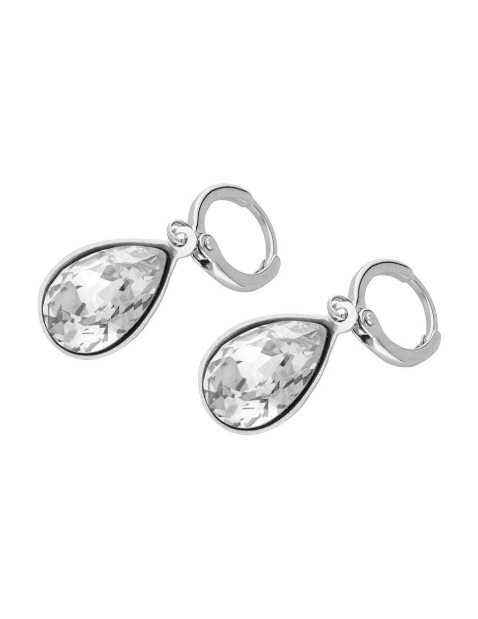 Arracadas de gota Ortiz Espinosa cristal