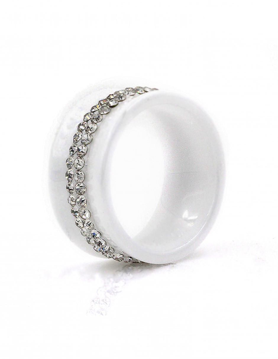 Anillo cristal brillante