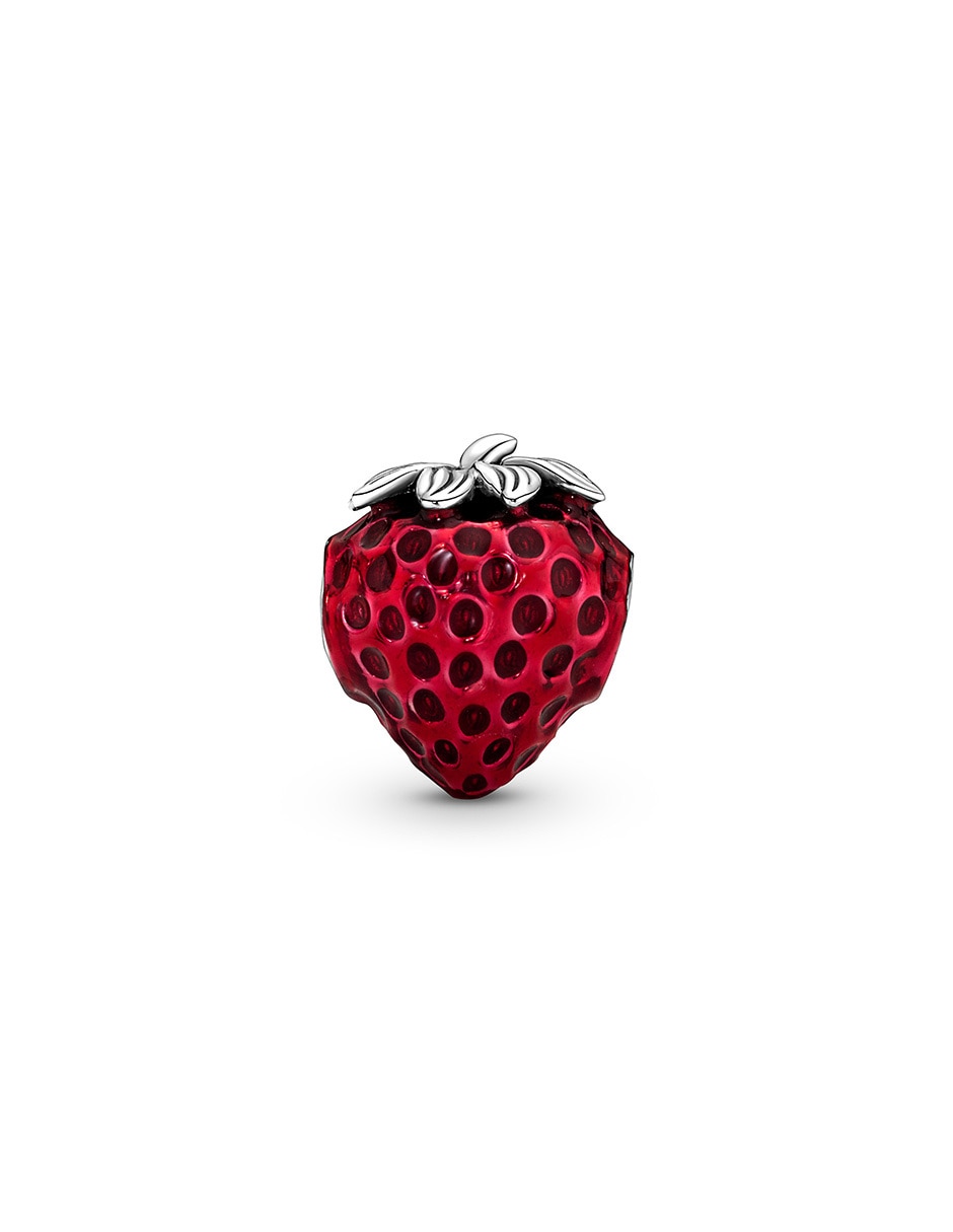 Charm de fresa moments de plata 2