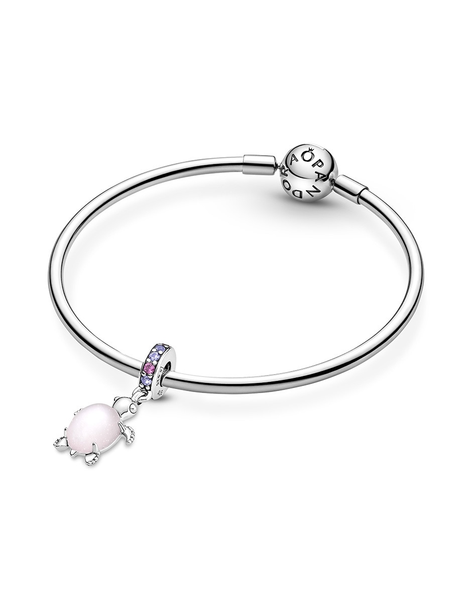 Charm de tortuga moments de plata P 925 cristal 5