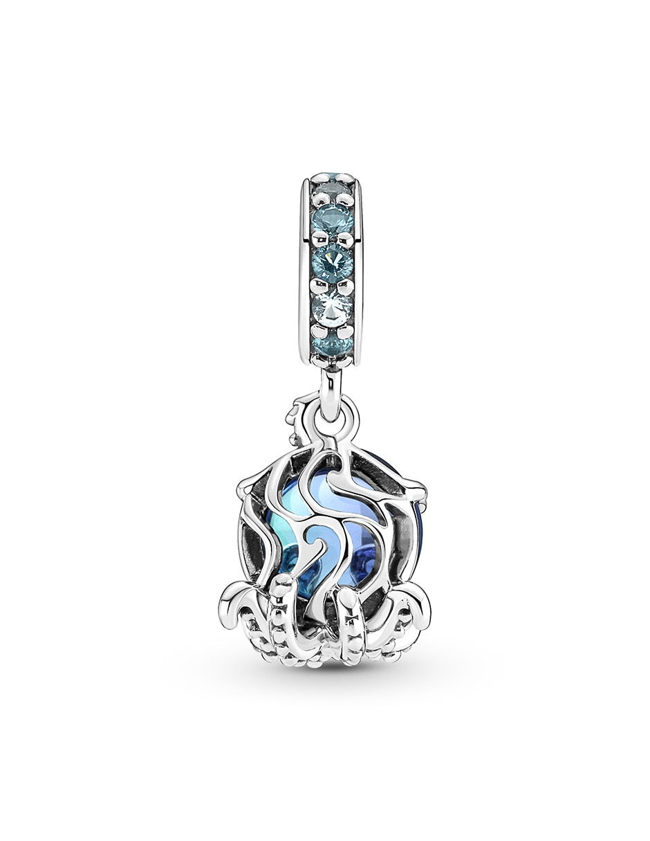 Charm de pulpo moments de plata P 925 cristal 2