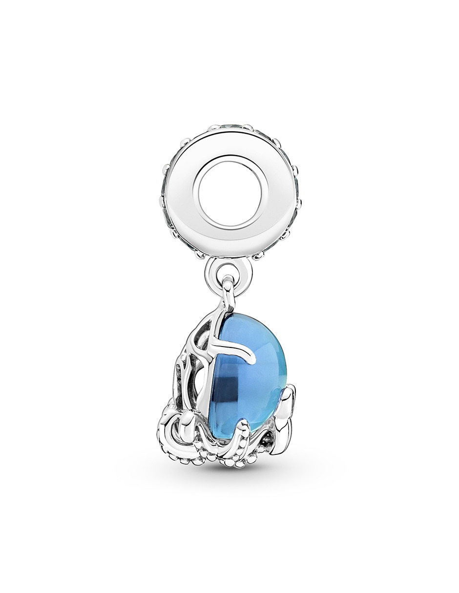 Charm de pulpo moments de plata P 925 cristal 4