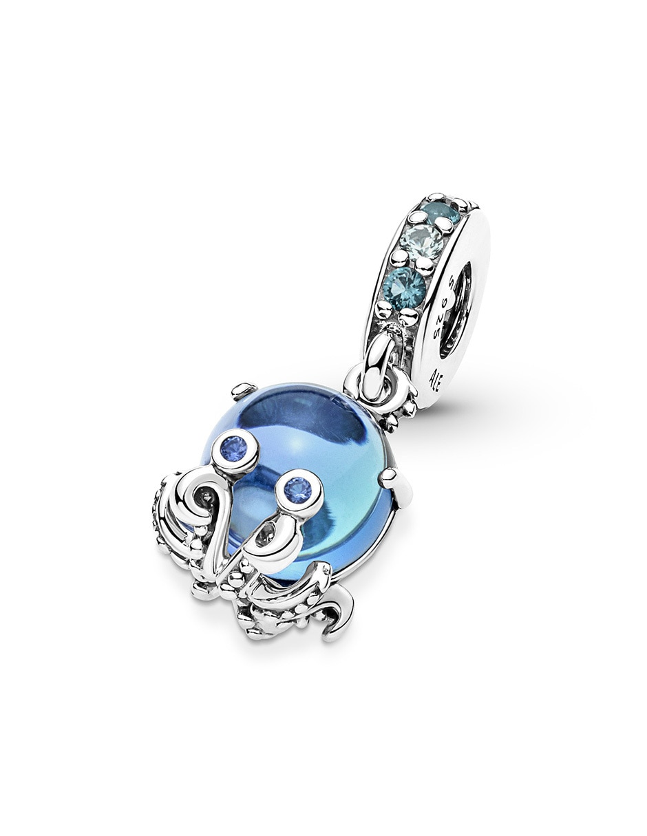 Charm de pulpo moments de plata P 925 cristal 5