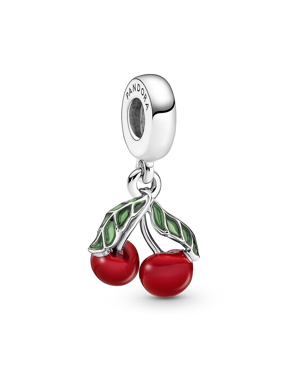 Charm de cereza moments de plata