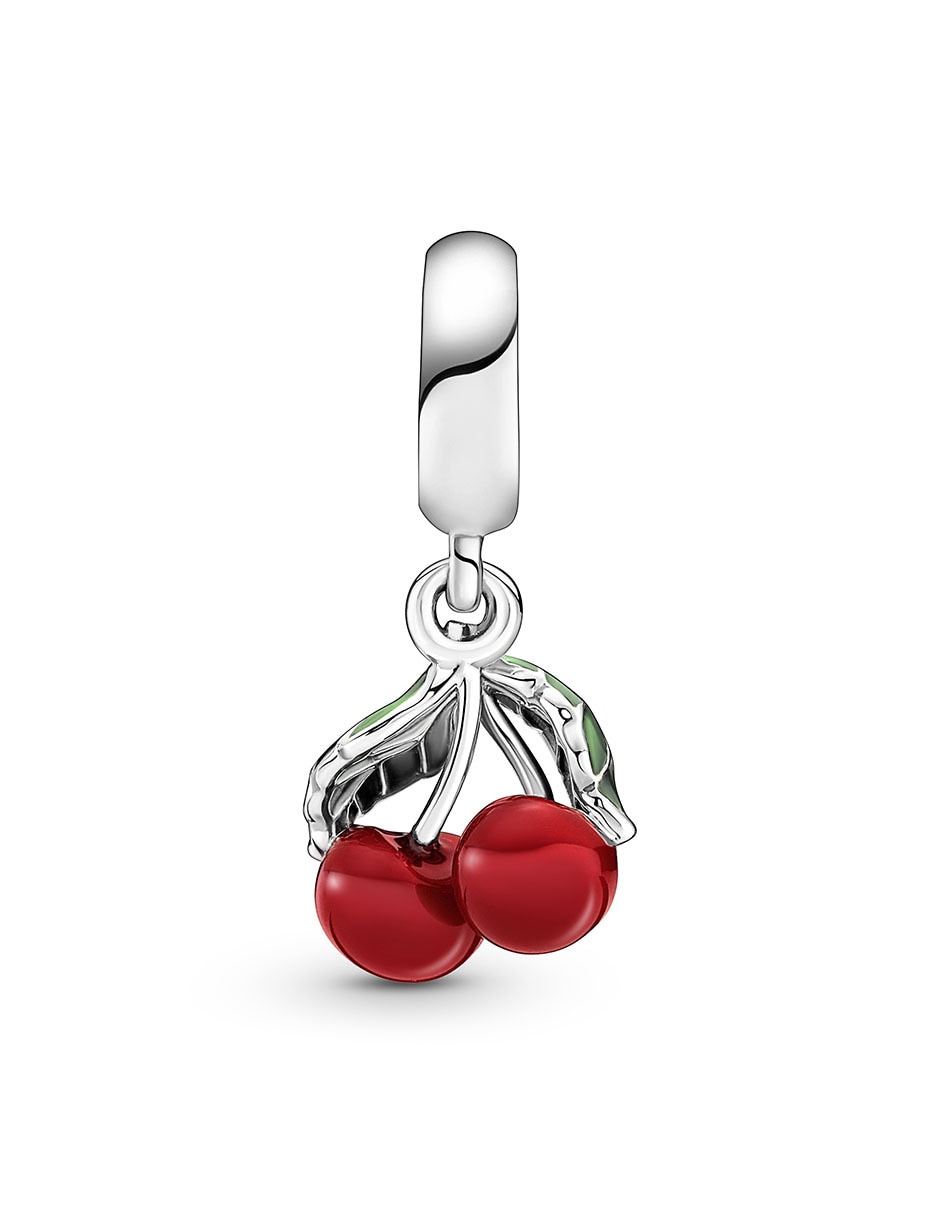 Charm de cereza moments de plata 2