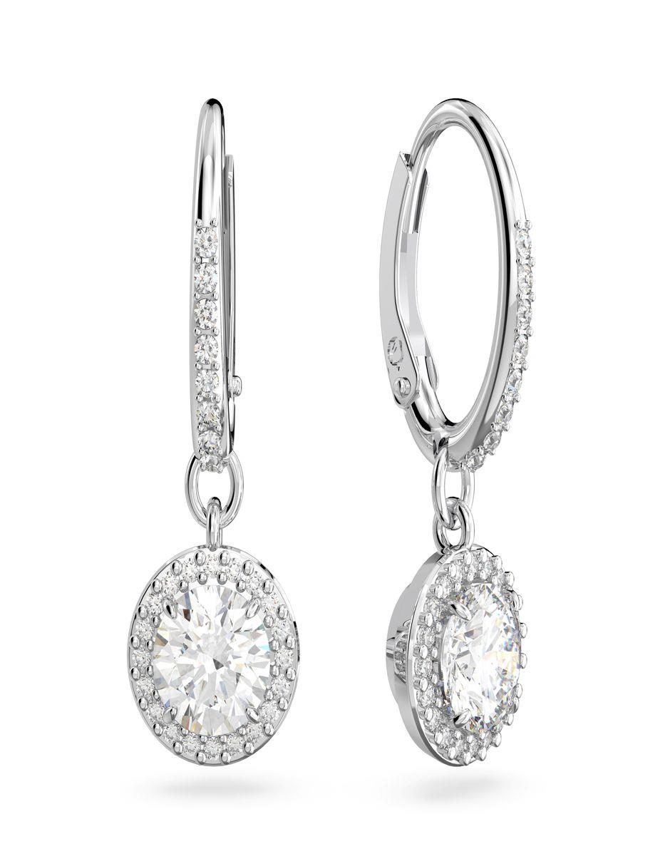 Aretes ovalados con acabado brillante 2