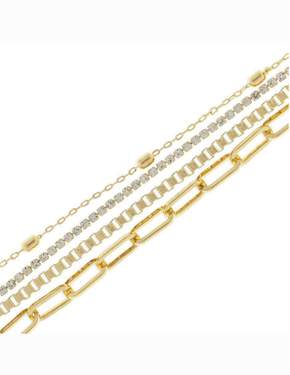 Pulsera de baño de oro 4