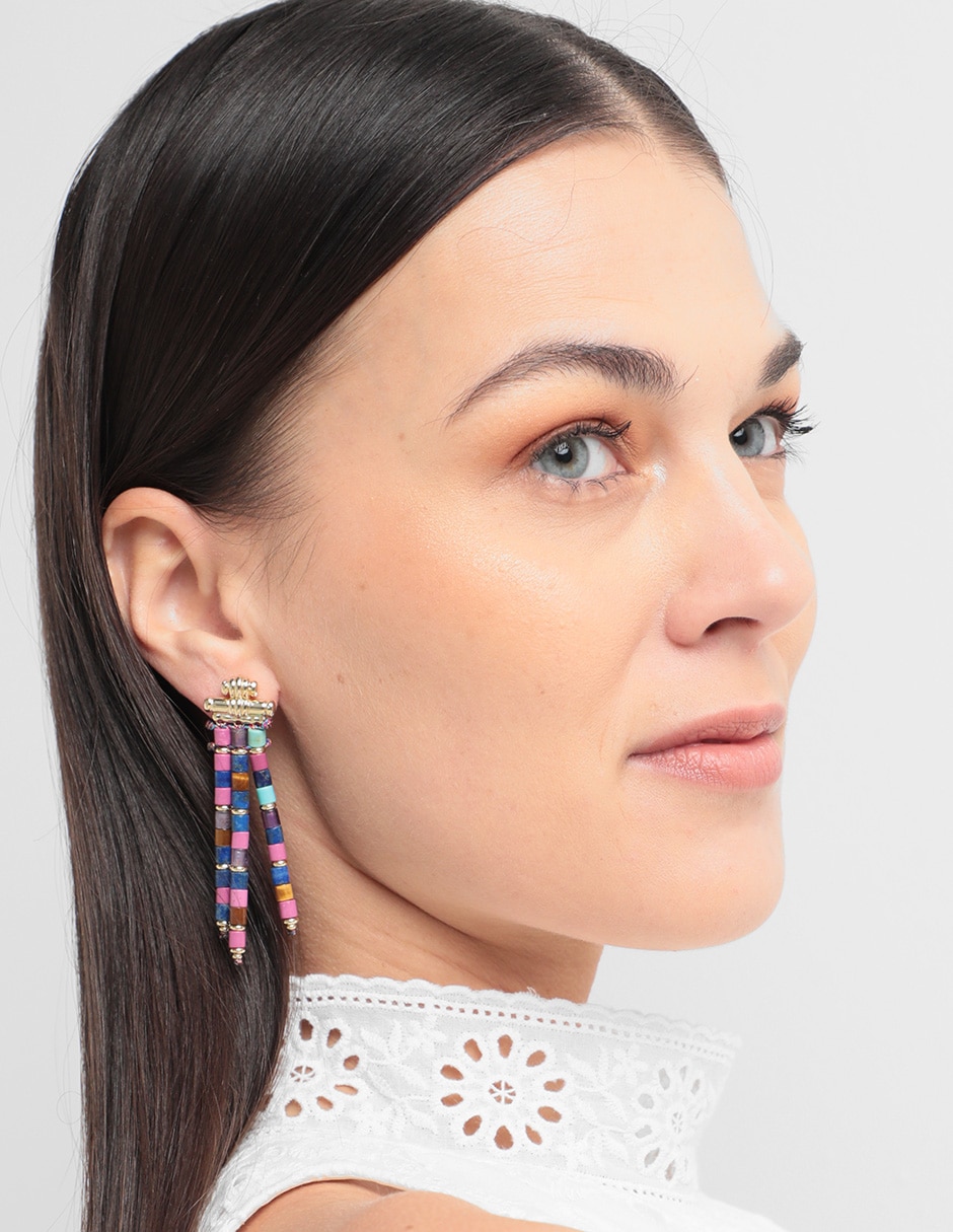 Aretes con acabado brillante 4