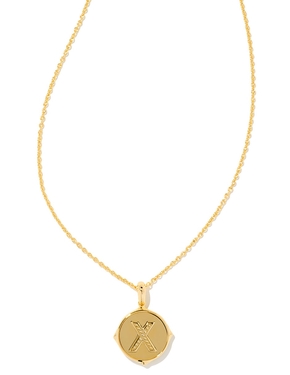 Collar de letra x 2