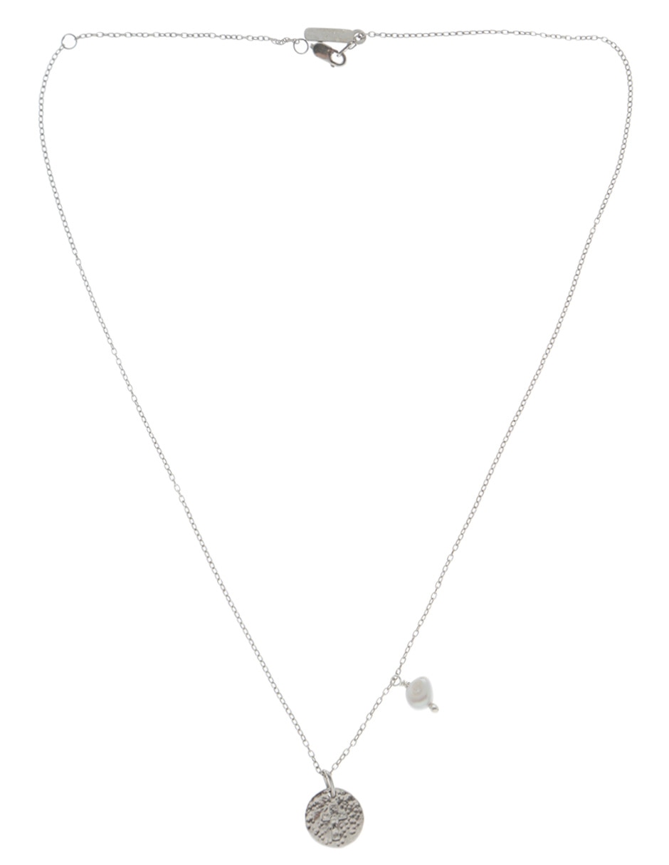 Dije de cruz de plata
