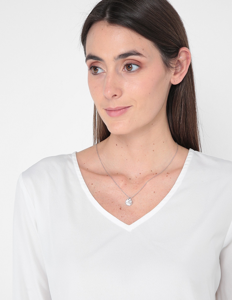 Dije de cruz de plata 3