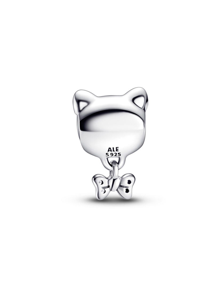Charm de gato moments pdp de plata zirconia cúbica 2