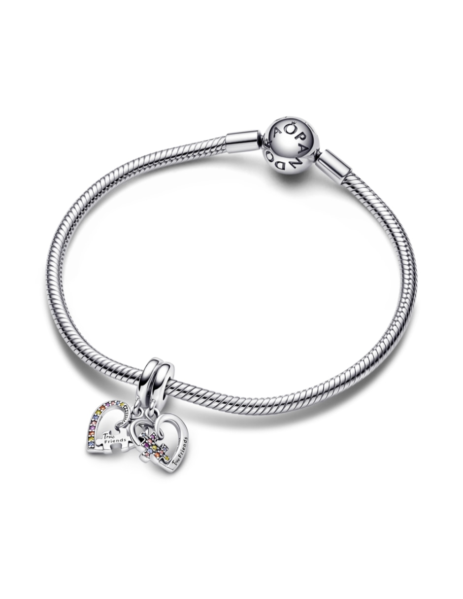 Charm de corazón moments pdp de plata 4