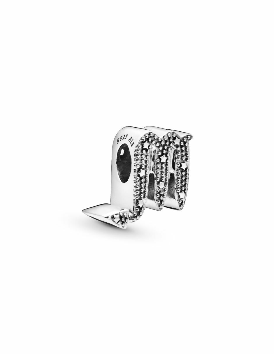 Charm de signo zodiacal de plata P 925 zirconia cúbica 2