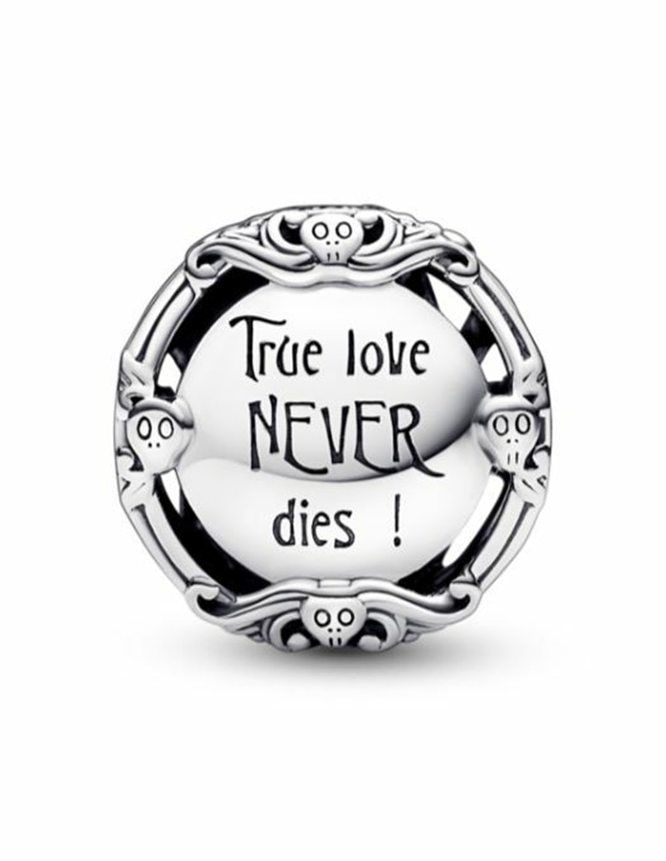 Charm de esfera disney x jack skellington de plata P 925 3