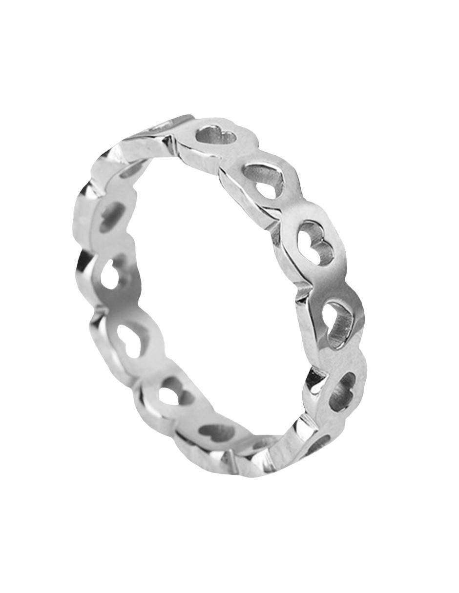 Anillo de corazón brillante 3