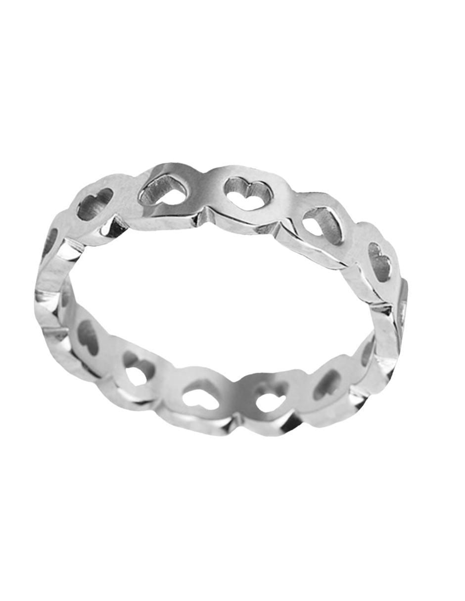 Anillo de corazón brillante 4