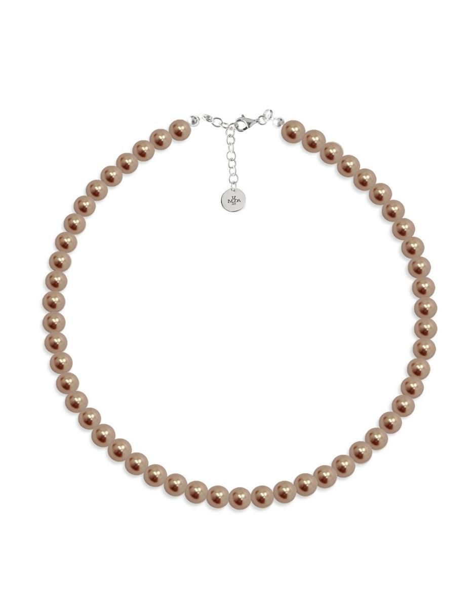 Aretes y collar Pearls de plata P 925 cristal 5