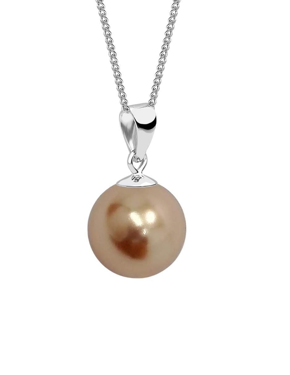 Aretes y collar Pearls de plata P925 swarovski 2