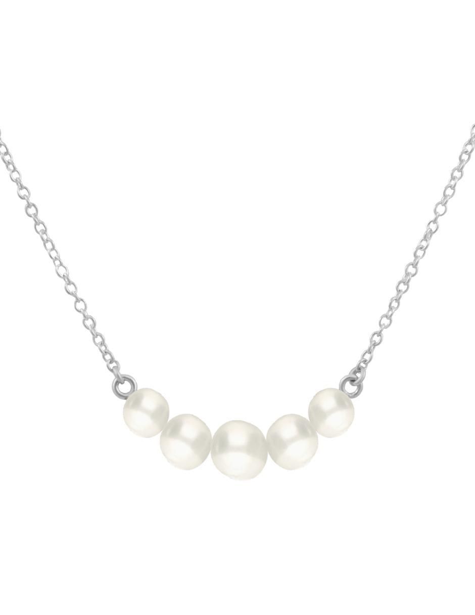 Collar Perlas de plata P 925 2