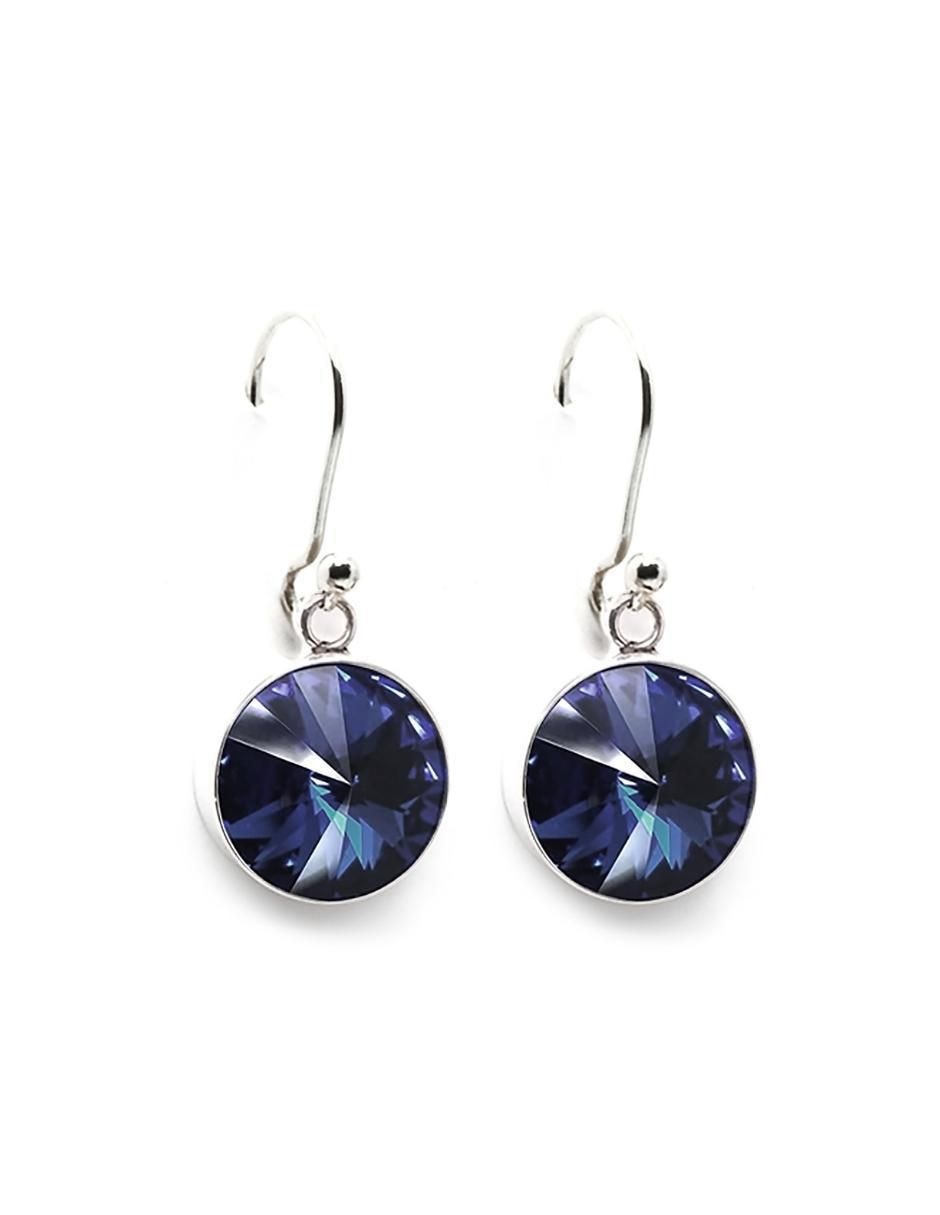 Aretes y collar Rivoli de plata P 925 Swarovski 3