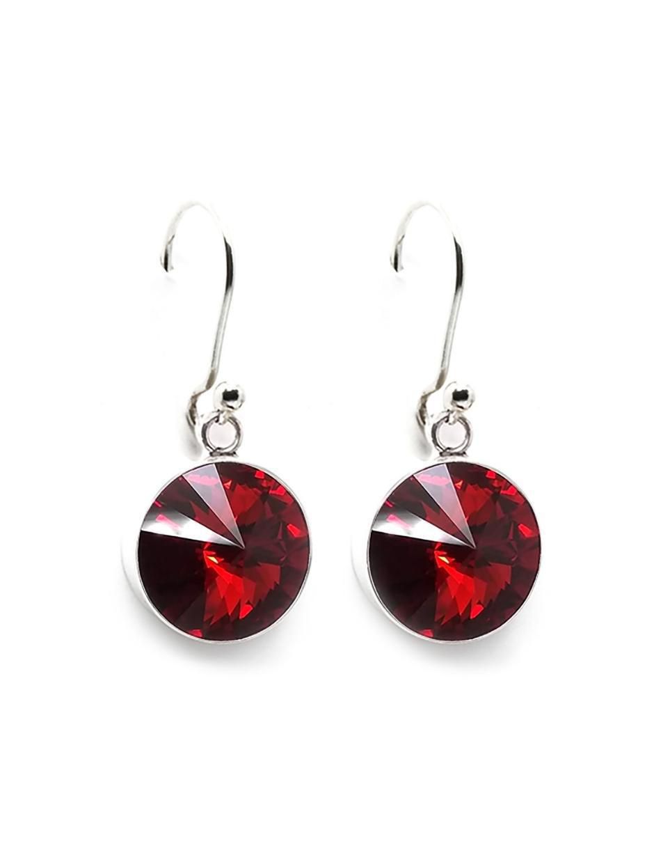 Aretes y collar Rivoli de plata P 925 Swarovski 4