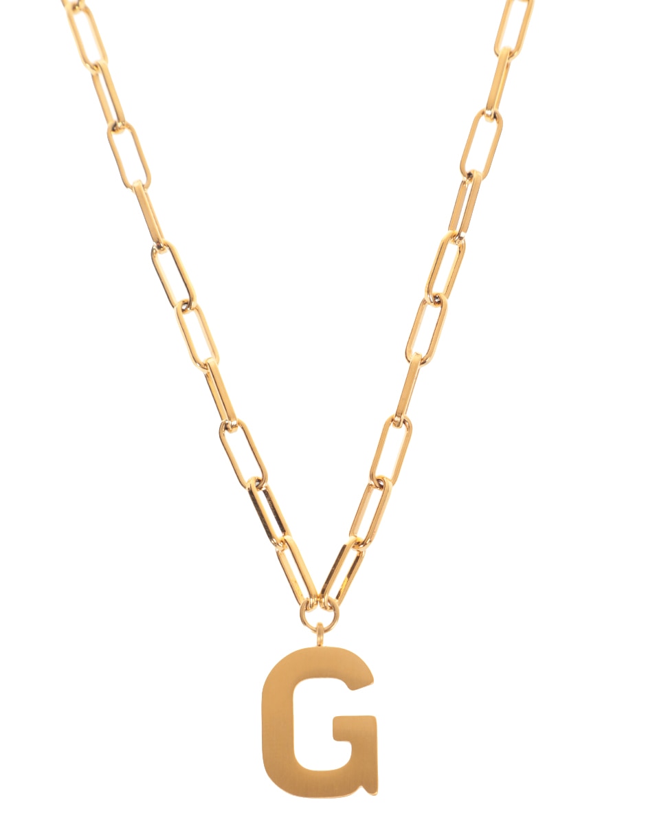 Collar de letra g Initial This 1