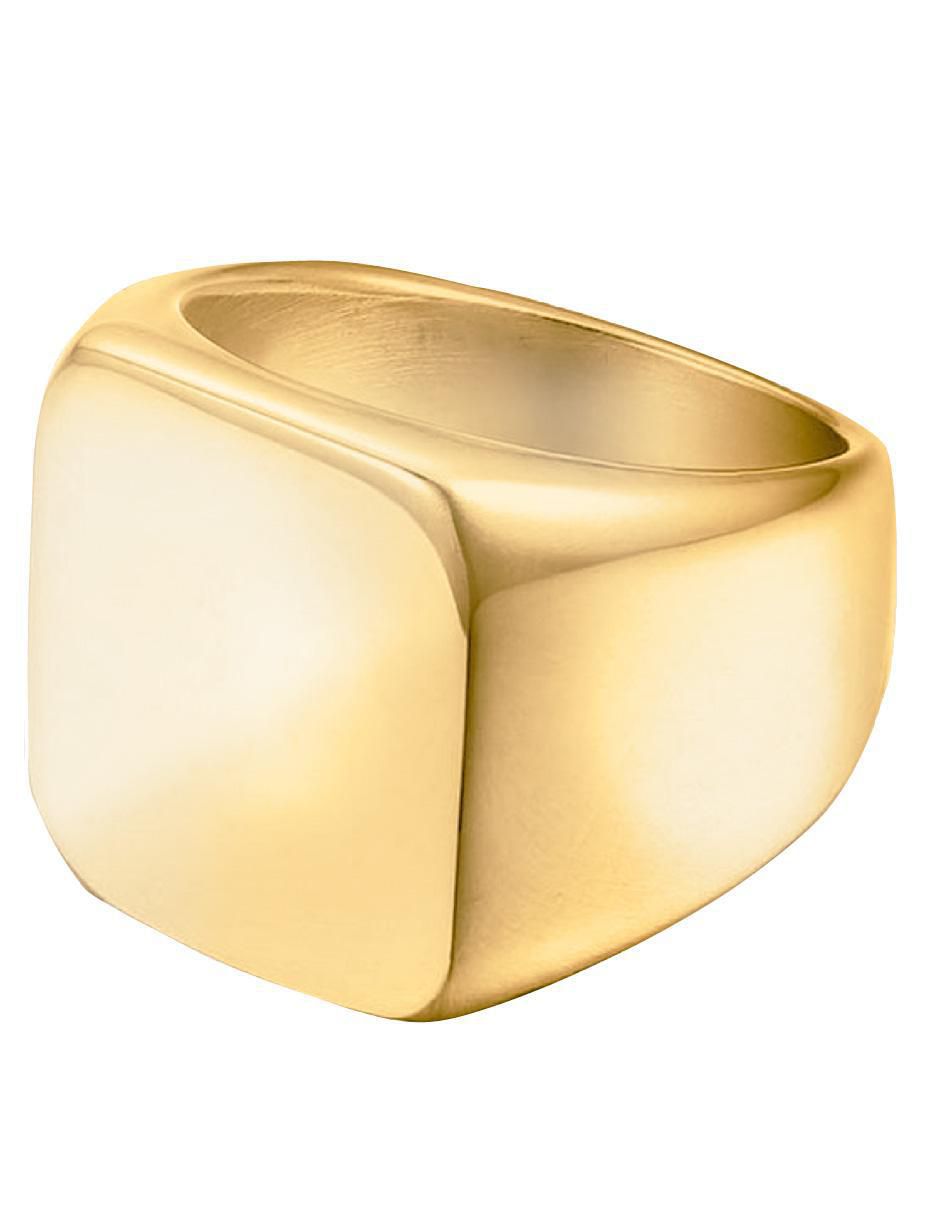 Anillo cuadrado brillante