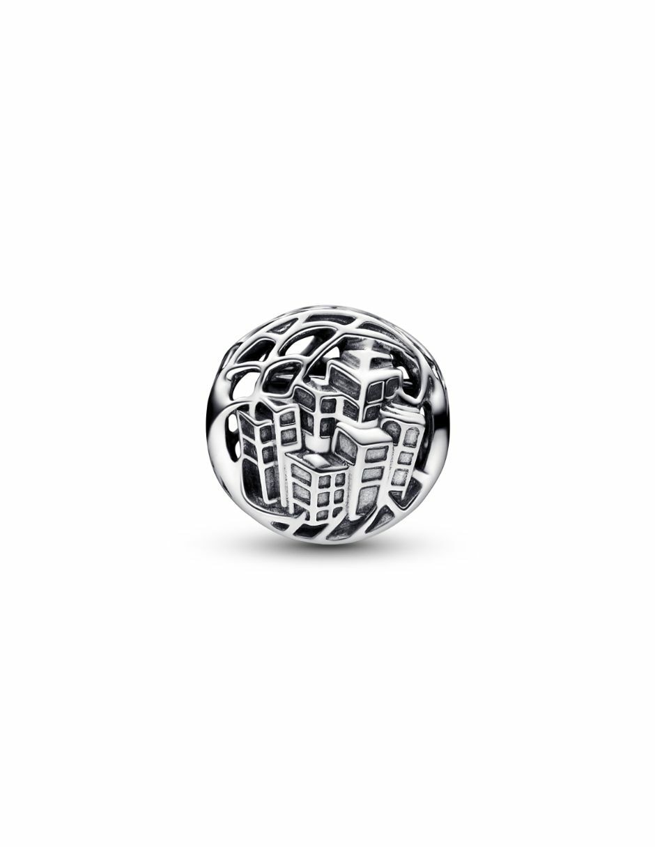 Charm redondo marvel x de plata 2