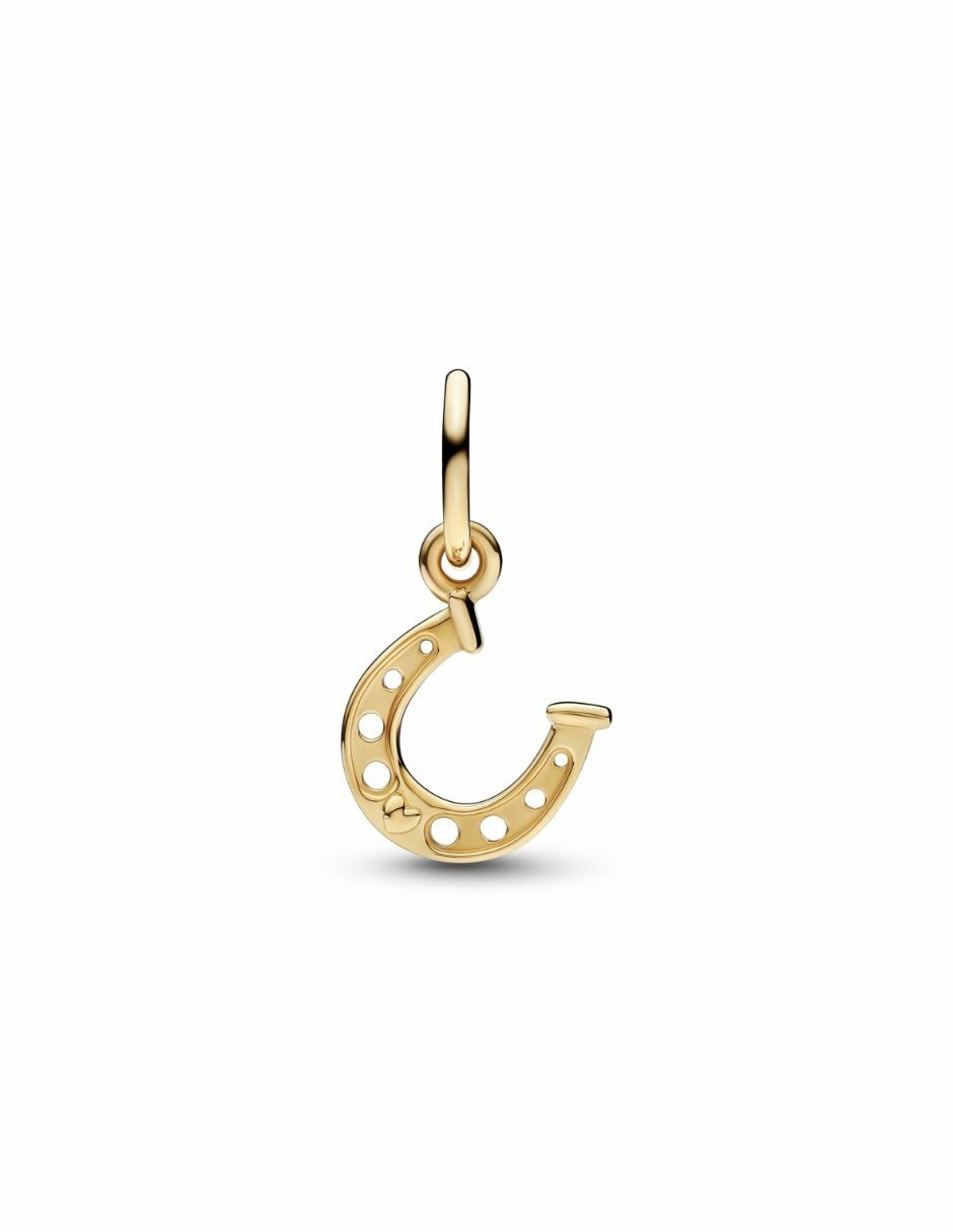 Colgante redondo moments de plata 14 K 2