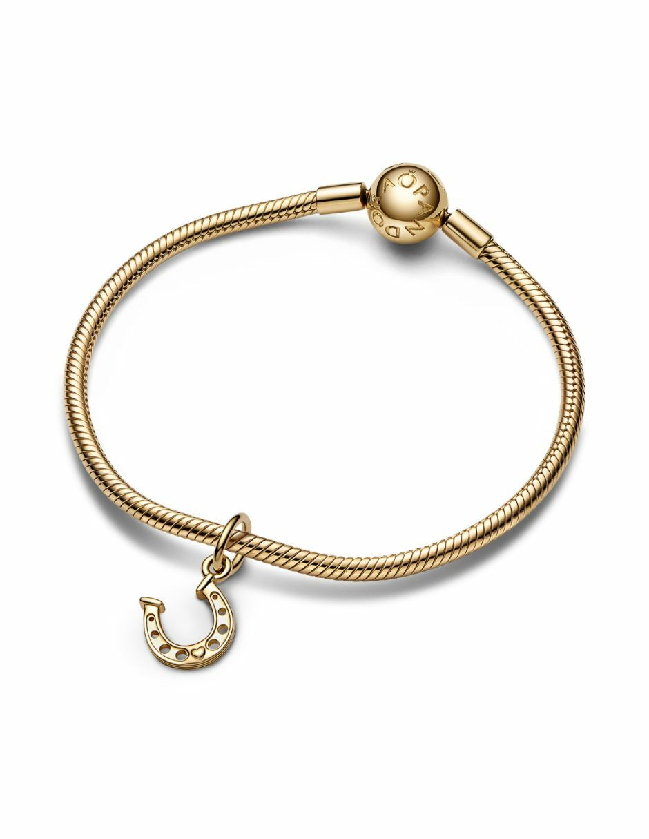 Colgante redondo moments de plata 14 K 3