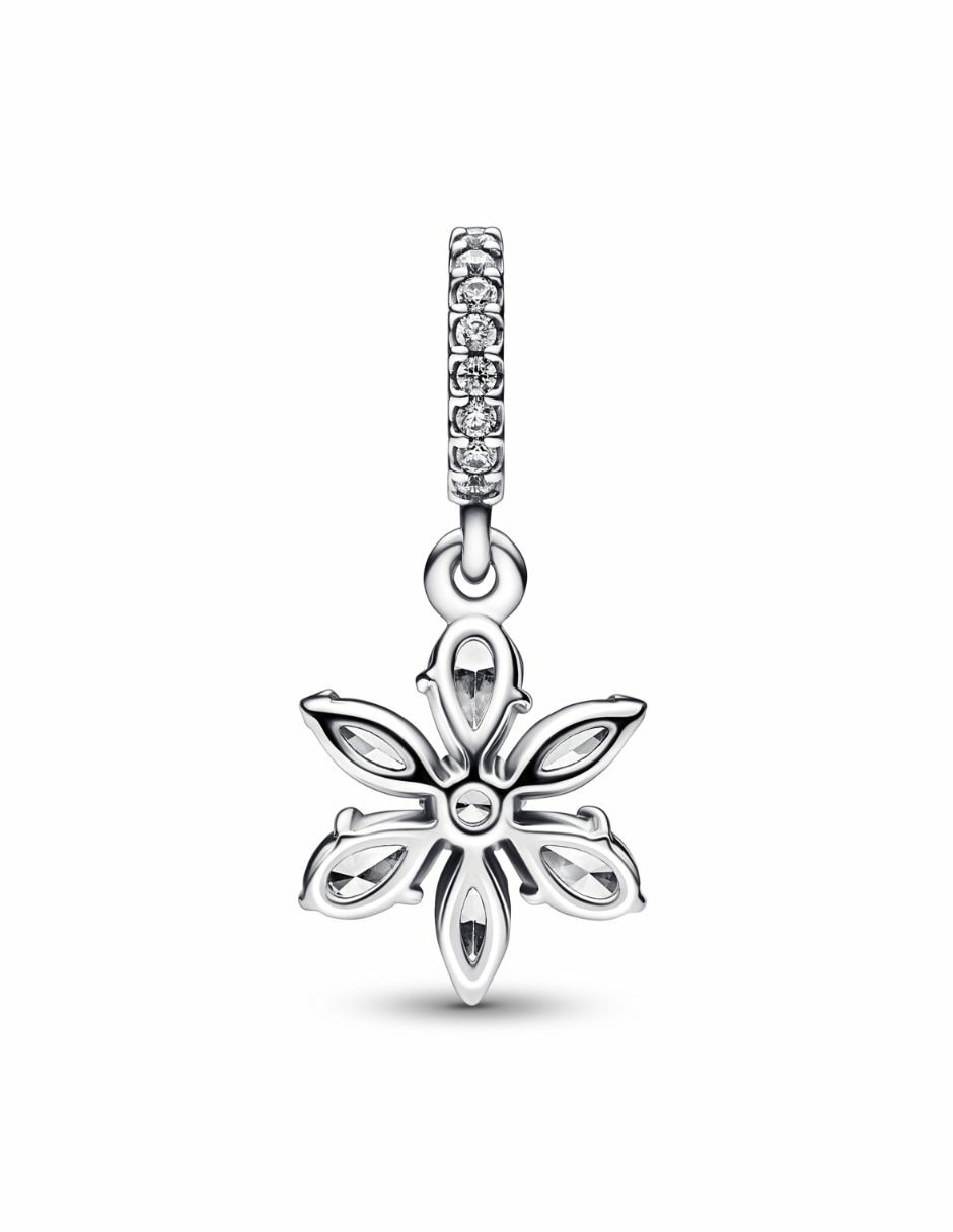 Colgante redondo timeless de plata zirconia cúbica 2