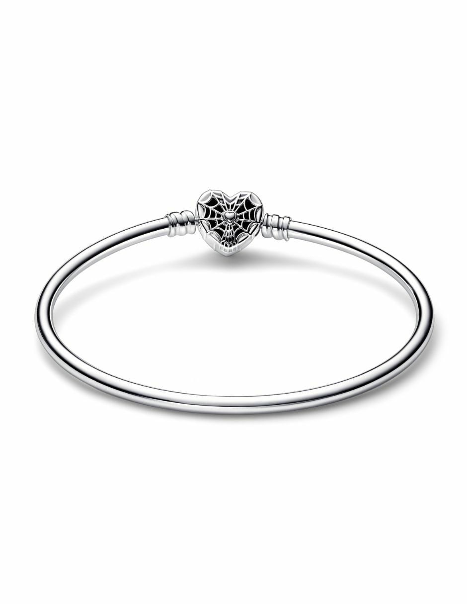 Pulsera de plata Marvel con acabado pulido 2