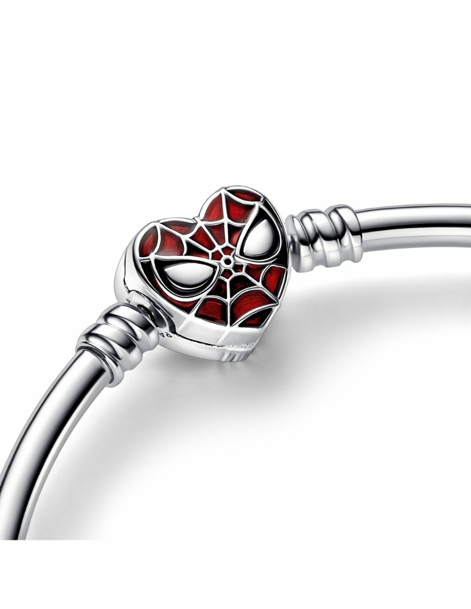 Pulsera de plata Marvel con acabado pulido 3