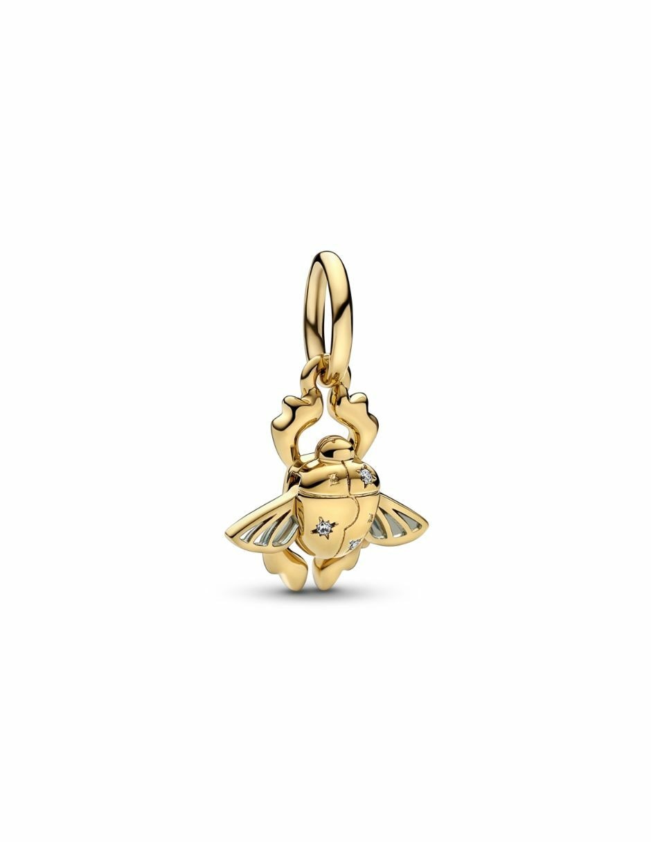 Colgante redondo disney x de plata P 925 zirconia cúbica