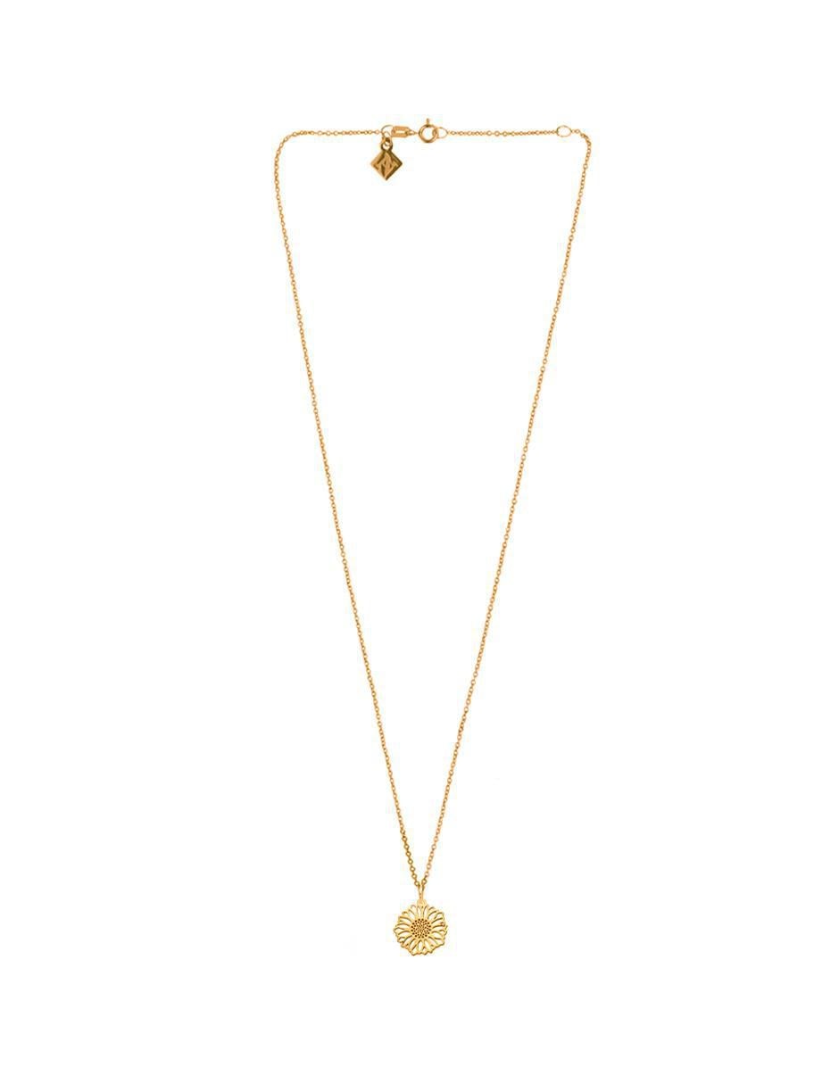 Collar Girasoles de plata P 925 Collar Girasoles de plata P 925