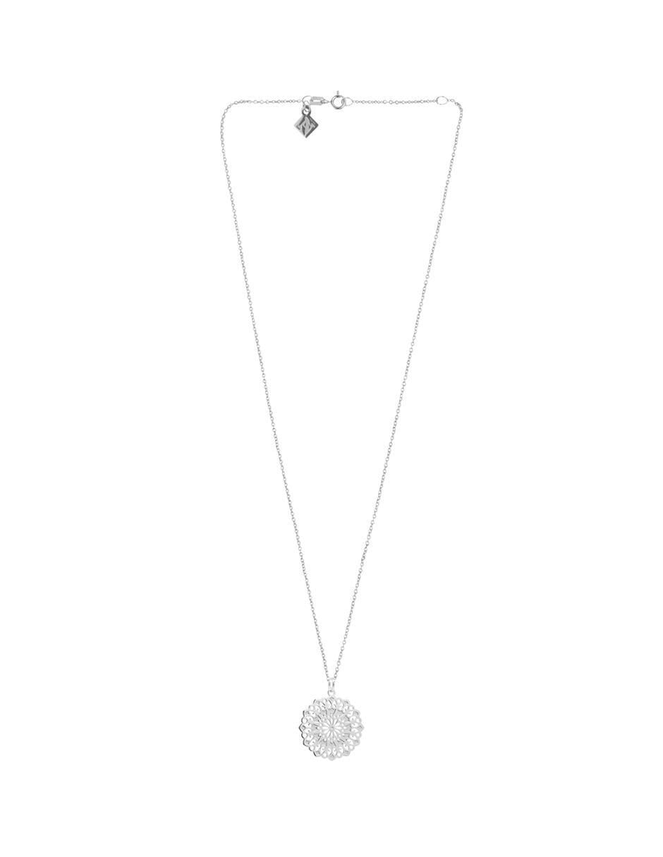Collar Gerbera de plata P 925